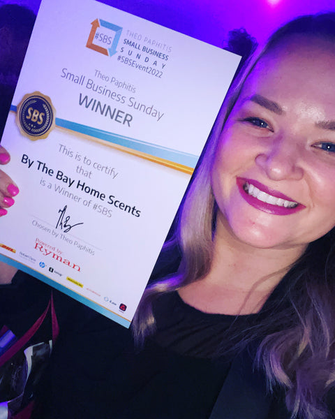 My SBS Award from Theo Paphitis