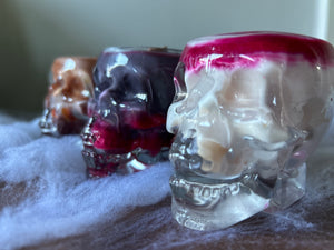 PRE ORDER Love on The Brain Skull Candle