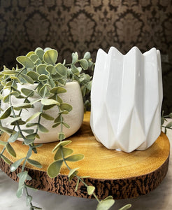 White Geo Burner